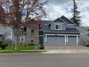 Exterior house painting project by Jackson Painting & Remodeling